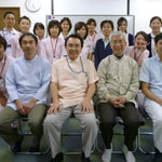 中山吉成先生「実践歯周病セミナー」つくばヘルスケア歯科クリニック実習風景