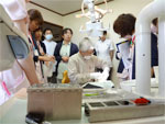 中山吉成先生「実践歯周病セミナー」つくばヘルスケア歯科クリニック実習風景